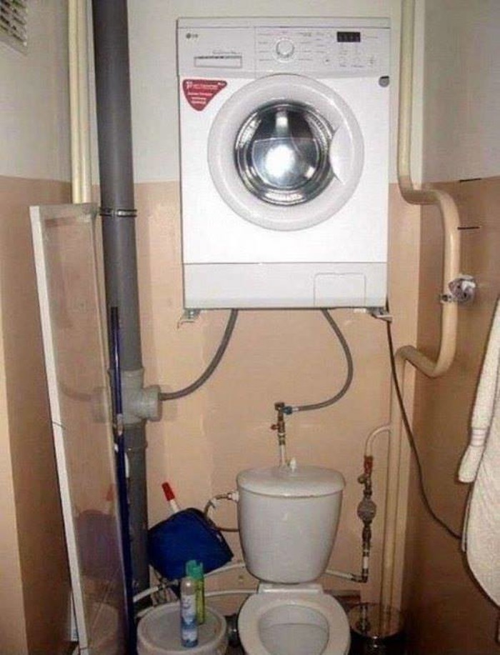 Quite a space saver..