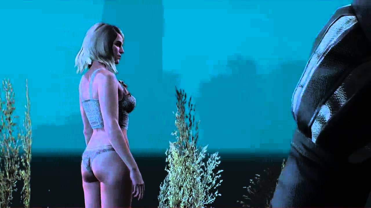 The Witcher 3 Gerald and Keira explicit gameplay