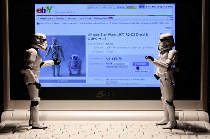 These aren't the droids we're looking for.