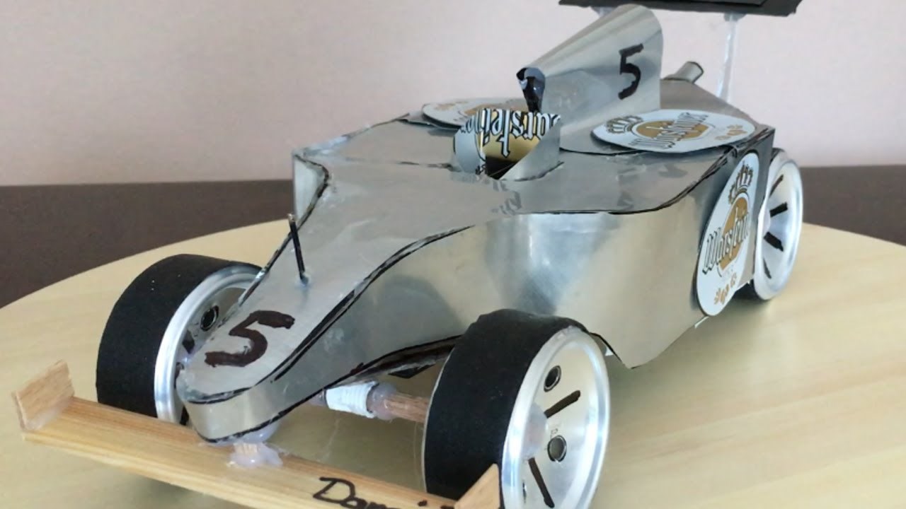 Formel 1 Rennwagen aus Getränkedosen / DIY