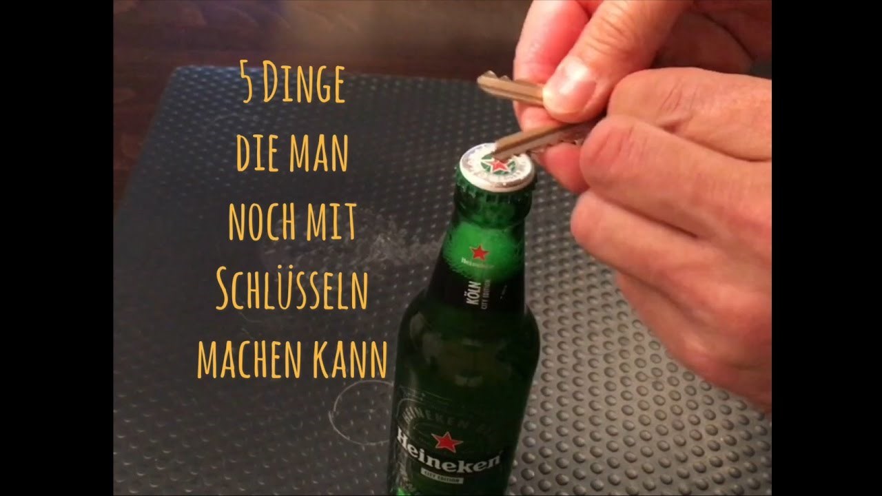5 DINGE die man noch mit Schlüssel machen kann