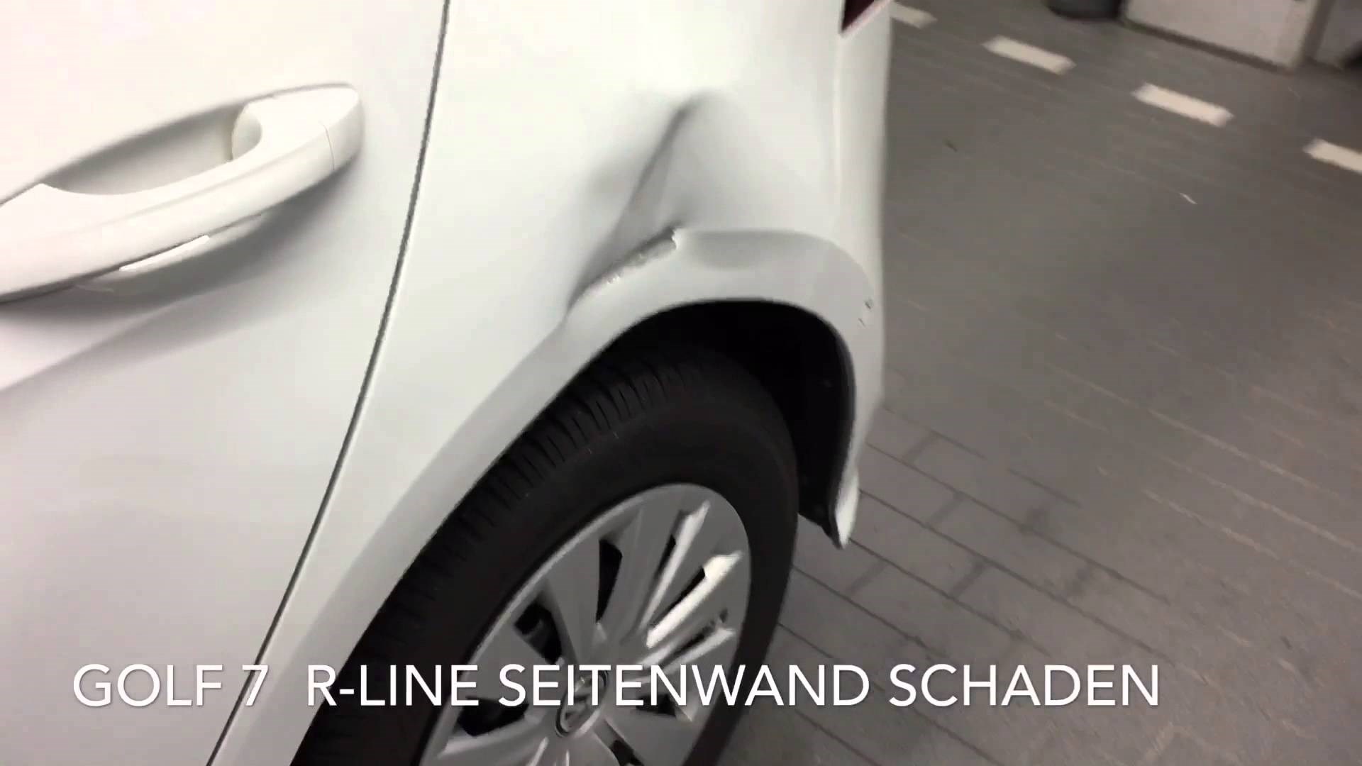 VW Golf 7 Unfall Reparatur- Crash Repair