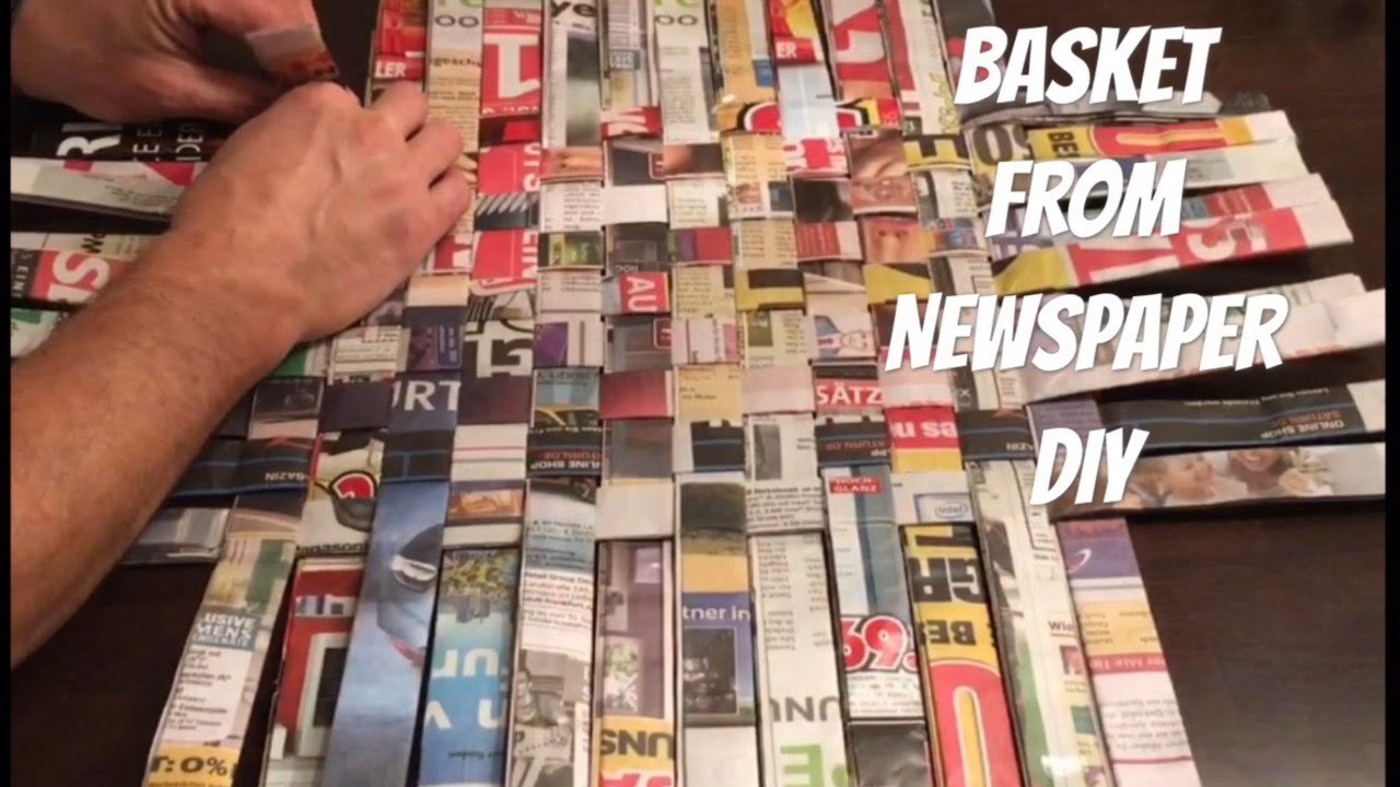 KORPICA OD NOVINA - DIY -