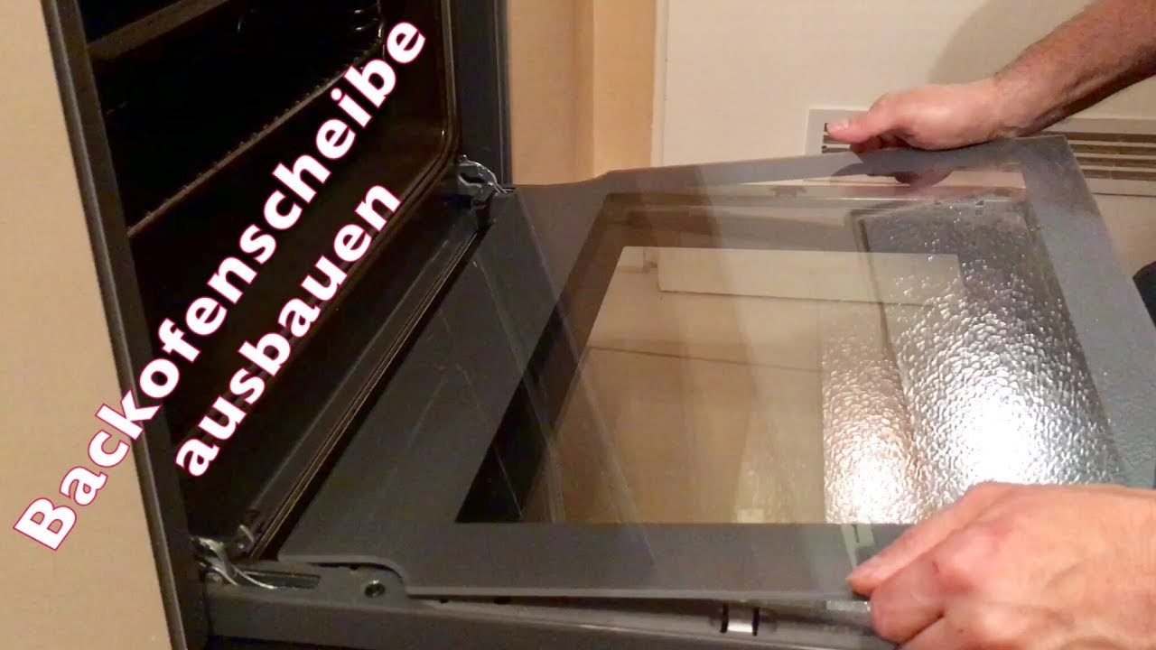 Staklo od rerne, izgraditi i očistiti 