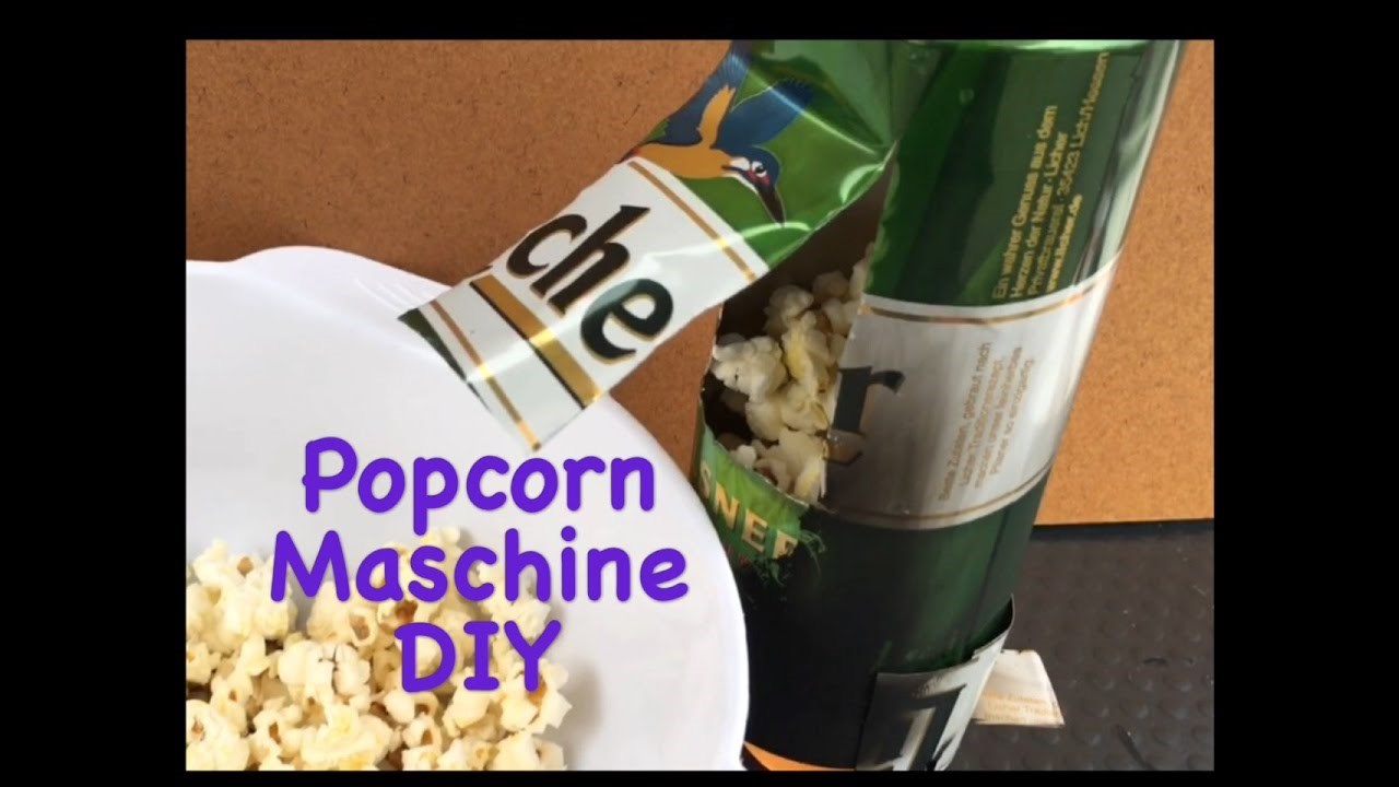 Popcorn Maschine selber machen - DIY - How to make a Popcorn Machine