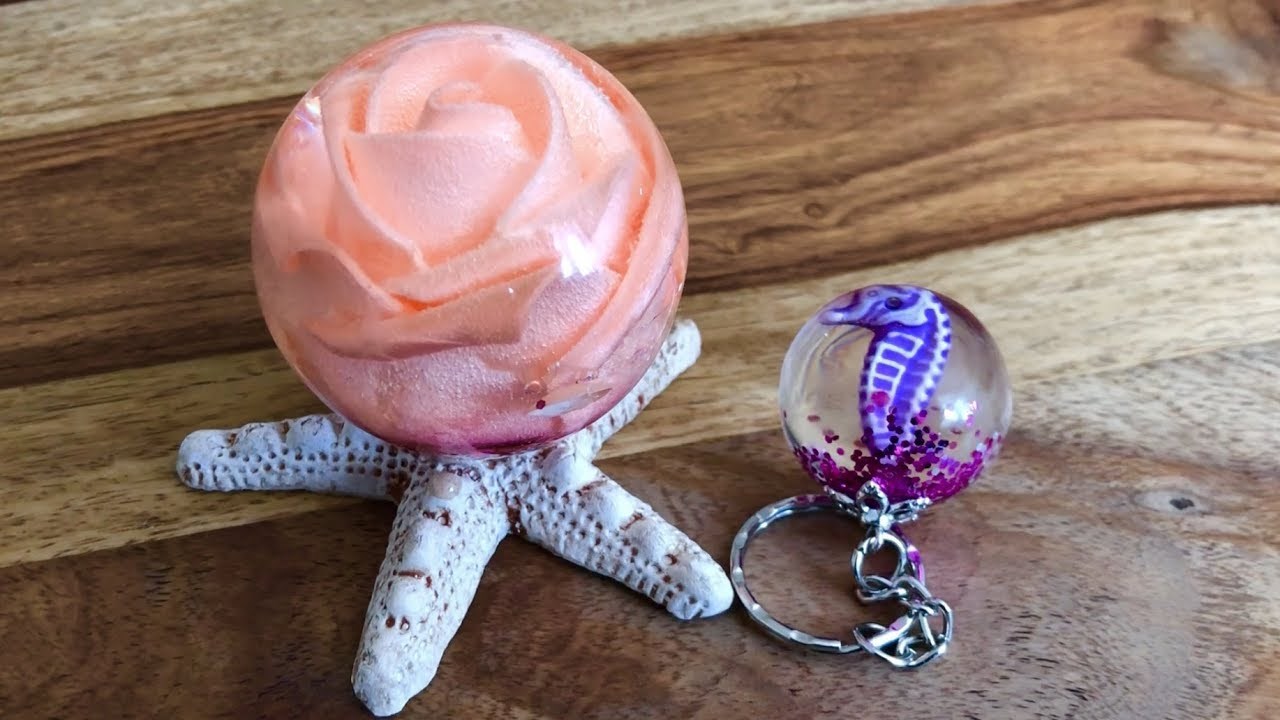 Ruža u epoksi smoli  - DIY