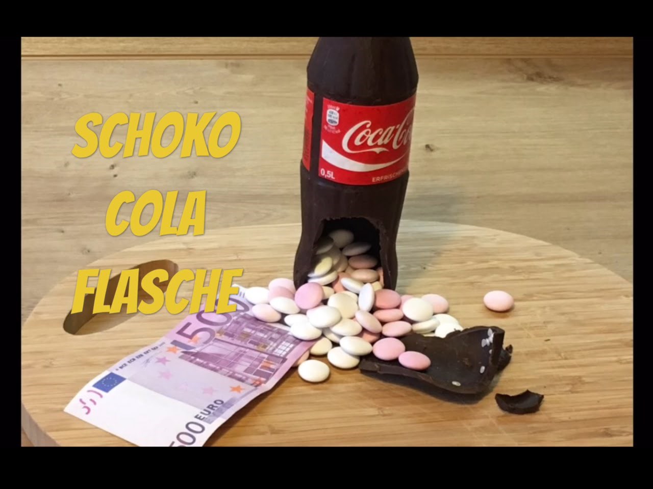 Schokoladen Coca-Cola Flasche