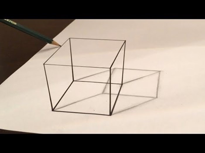 3D Kocka - Iluzija