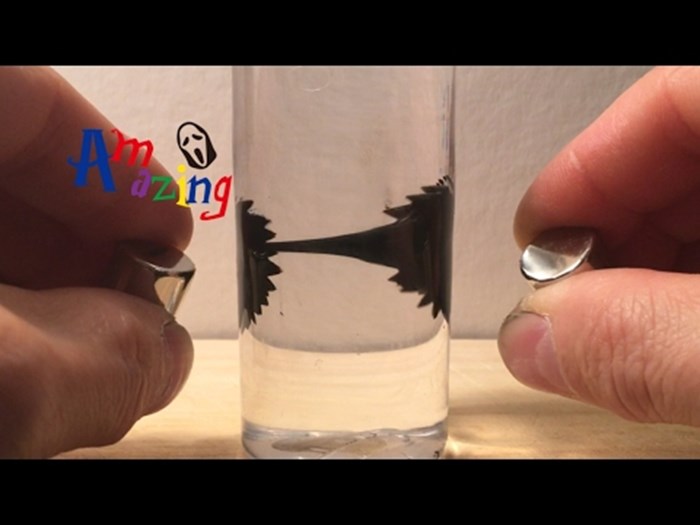 Ferrofluid in der Flasche - DIY - YouTube