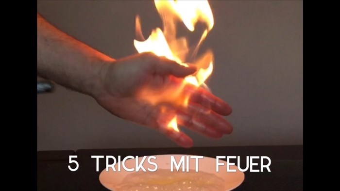 5 TRICKS MIT FEUER - 5 AMAZING FIRE TRICKS