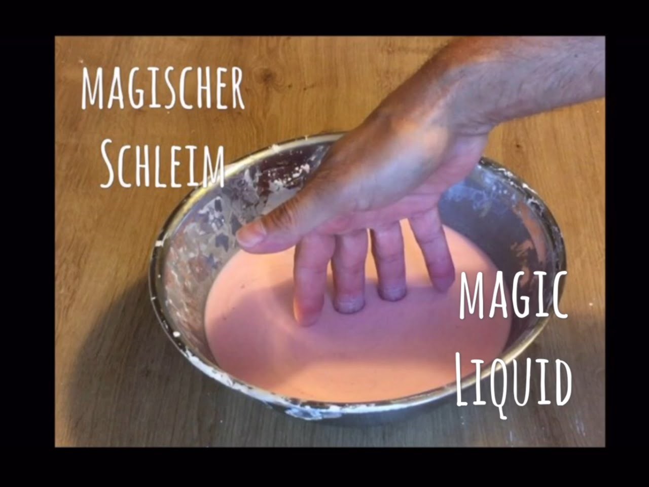 Magische Flüssigkeit/Schleim selber machen - Magic Slime /Goo