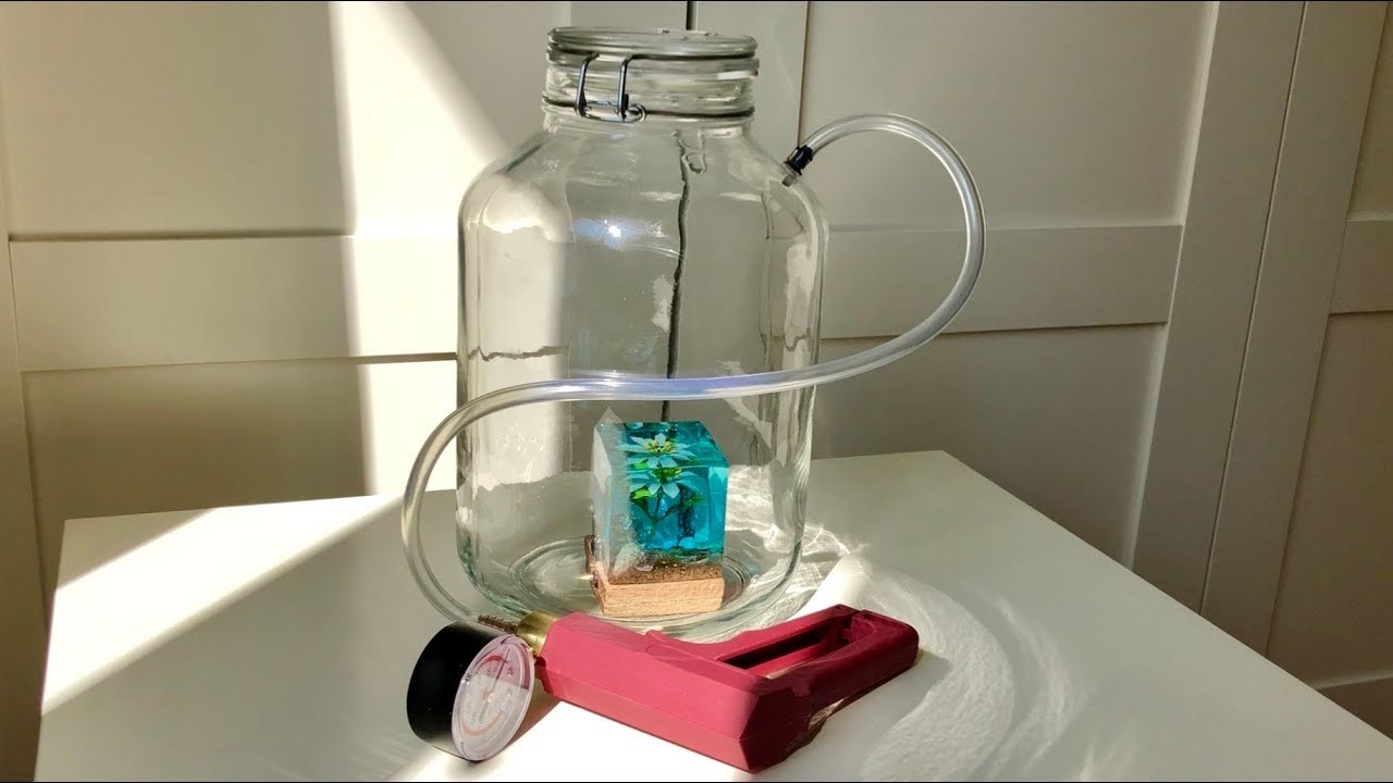 Vakuumski uređaj od staklenke i pneumatskog odzračivača kočnica