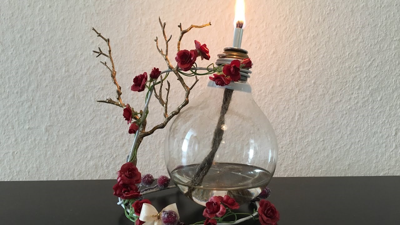 Öllampe selber machen / DIY