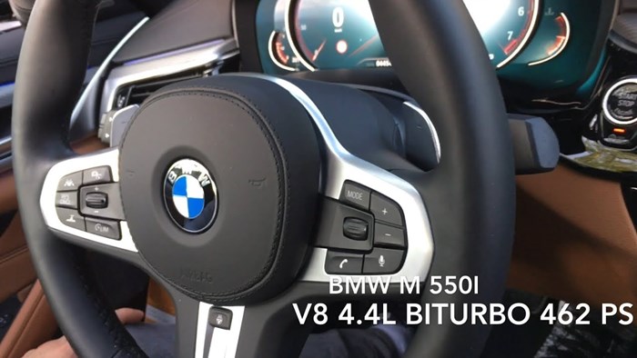 BMW M550i V8 4.4l 462 PS Biturbo 0-260 km/h