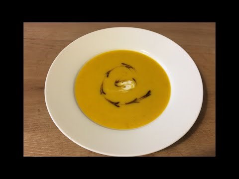 Kürbissuppe - Halloween Kürbissuppe - Hokkaido