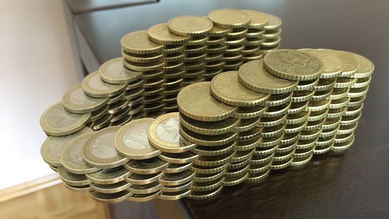 Most od kovanica - bez ljepila