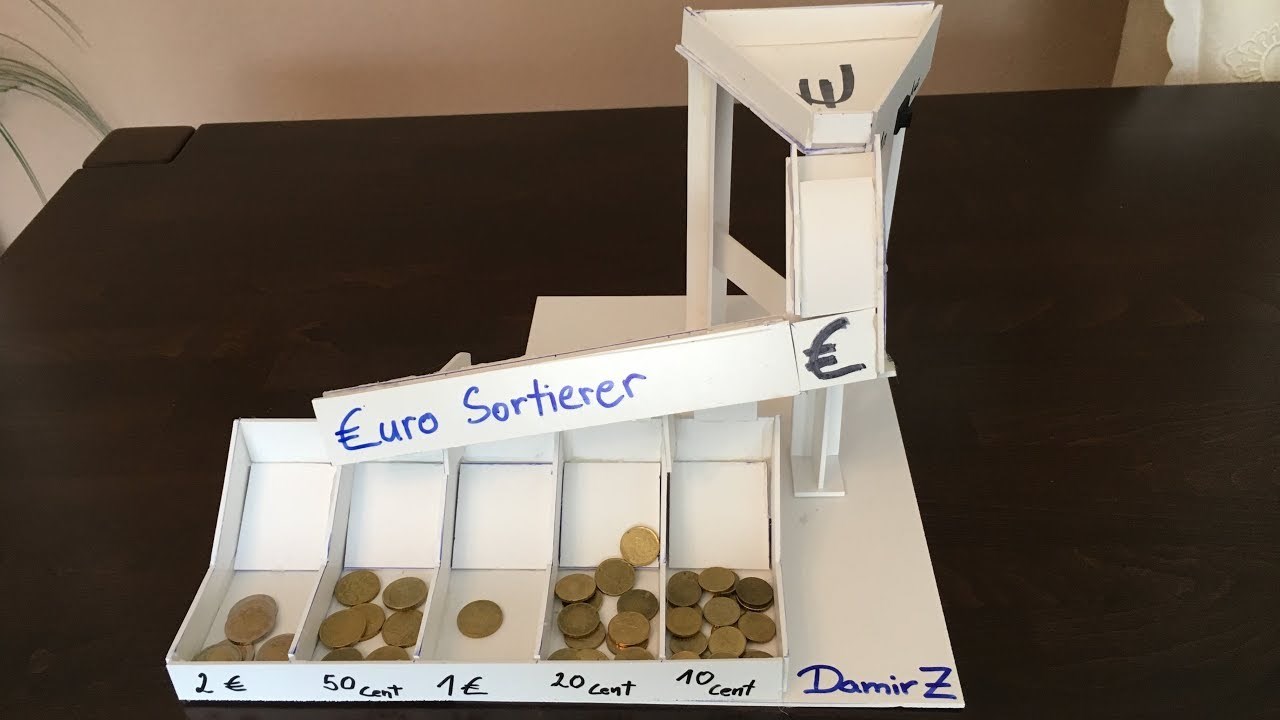 Stroj za sortiranje novčića - DIY