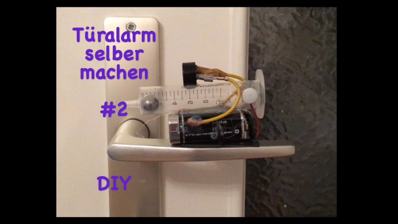 Türalarm selber machen #2 - DIY - How to make a Door Alarm