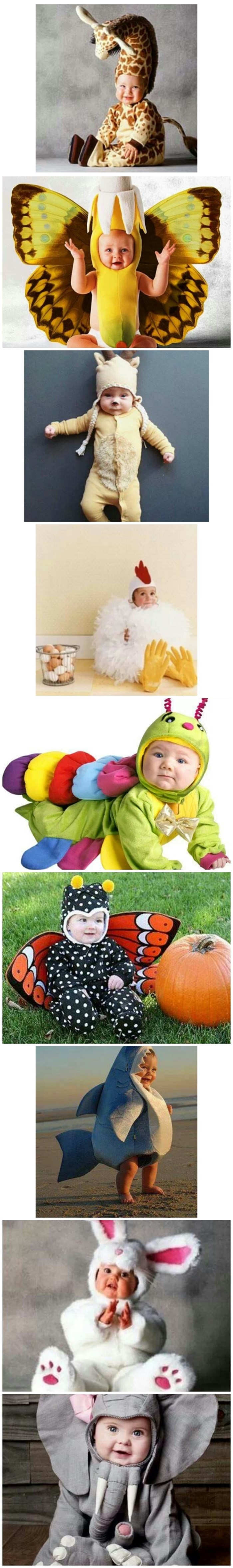 Slatki bebači u životinjskim kostimima