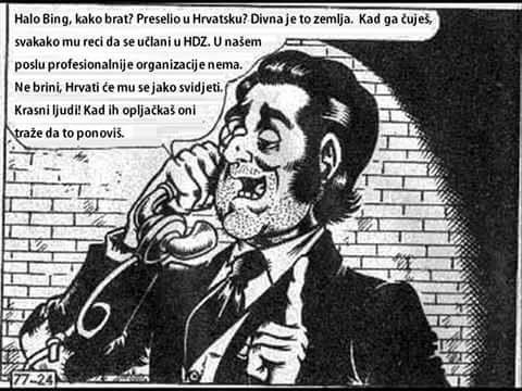 Hrvati su krasni ljudi, pogotovo kad si lopina