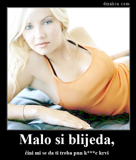 Malo si blijeda...