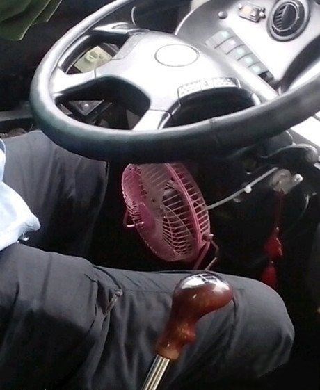 Ventilator za muda - auto je odjednom raj