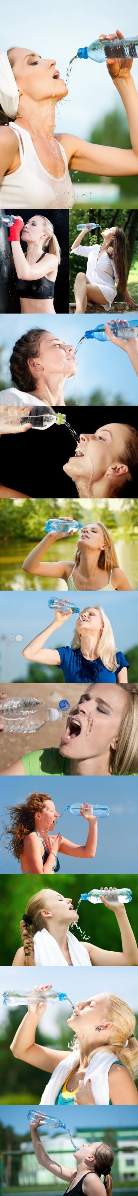 Žene su u reklamama preglupe i da bi pile vodu?