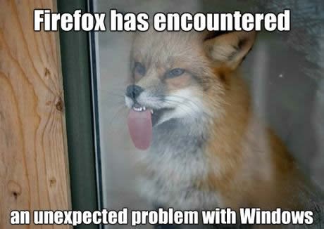 Firefox ima problema s Windowsima