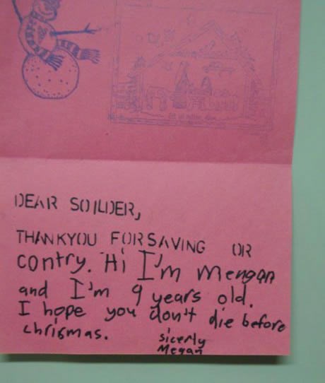 Dragi vojnik, nadam se da nećeš umrijeti prije Božića