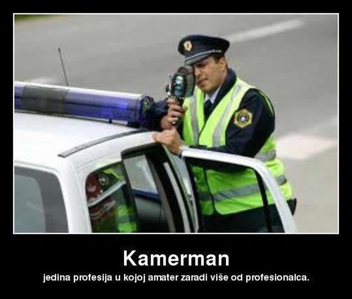 Murjak na kameri zaradi više od kamermana