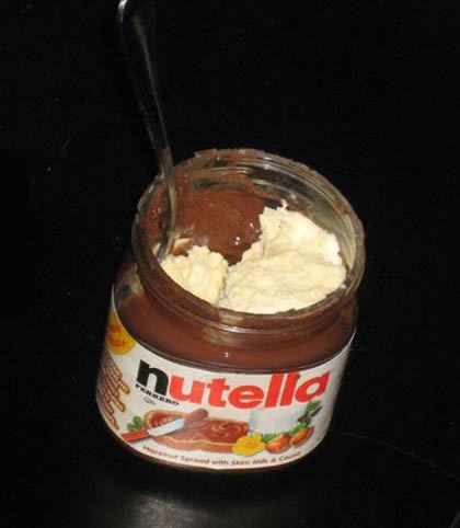 Kako učinkovito "ubiti" staklenku Nutelle?