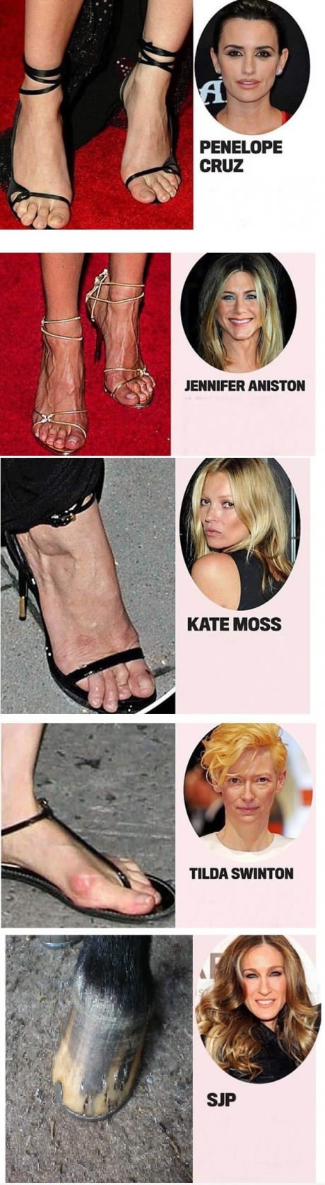 Jeste primjetili kakva stopala imaju slavne ljepotice?