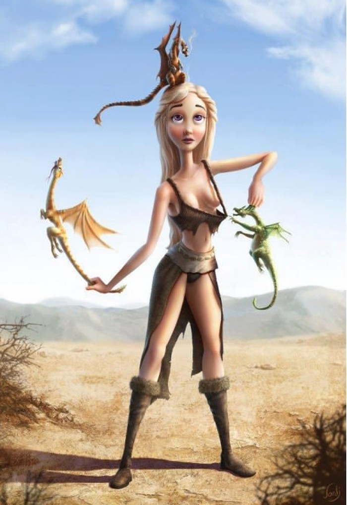 Pixarov porno spin-off "Khaleesi":D