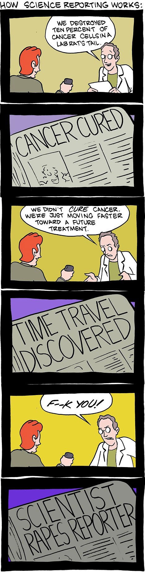 Kad neuki mediji izvještavaju o znanstvenim postignućima
