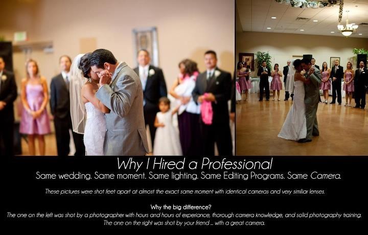 Razlika između profi fotografa i frenda sa super fotićem