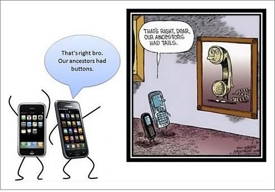 Vidiš dijete moje, mi mobiteli smo nekad imali rep!