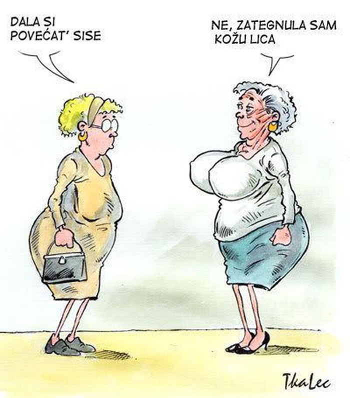 Baba ima nove sise?