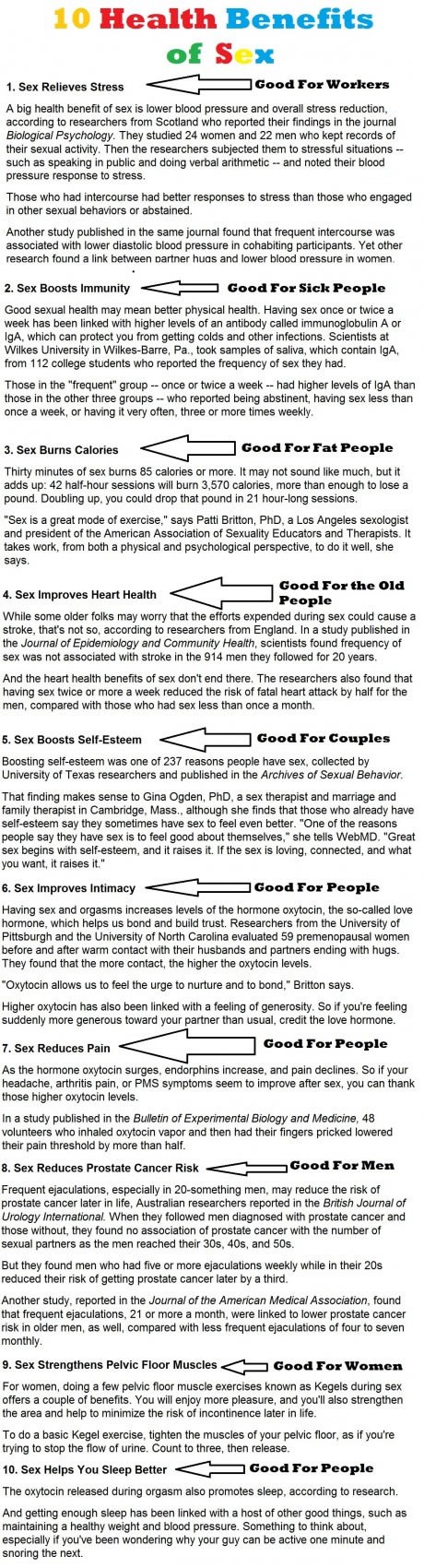 10 razloga zašto je seks super za zdravlje