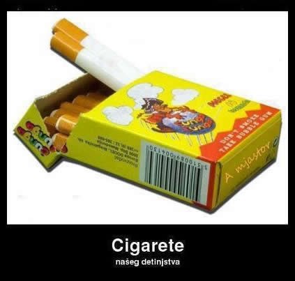 Cigarete našeg djetinjstva