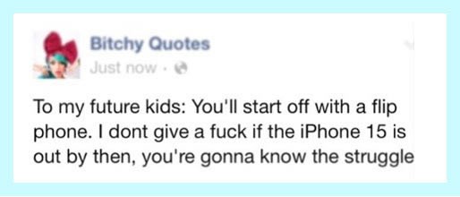 Klinci, mučit ćete se ko i mi!