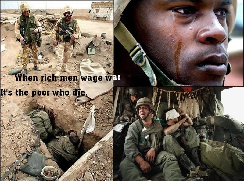 Dok bogati ratuju, siromašni ginu