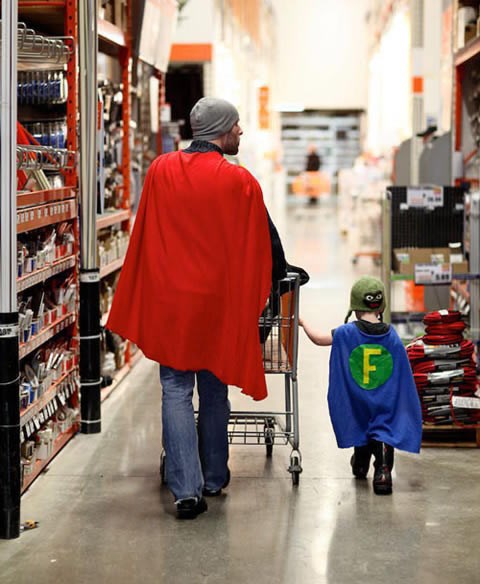 Lako je prepoznati pravog tatu