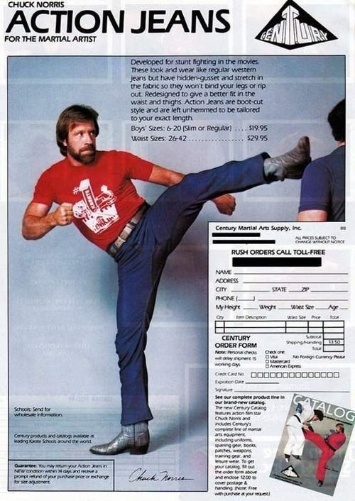 Chuck Norris traperice - ne žuljaju oko jaja