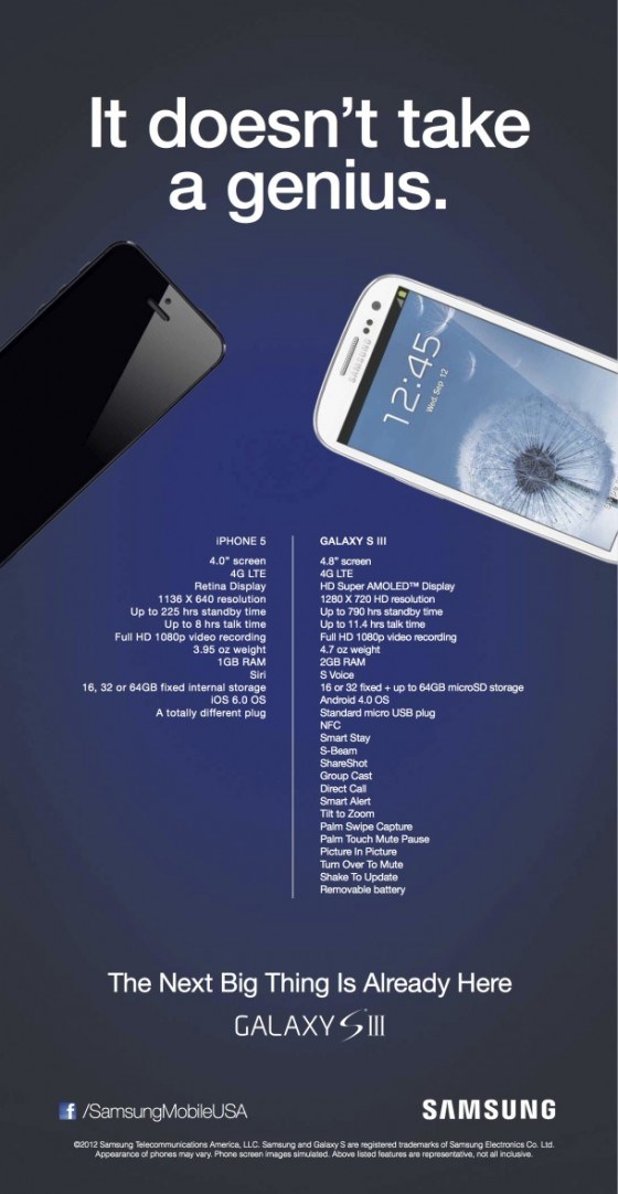 Samsung uzvraća udarac - reklamom posrao iPhone