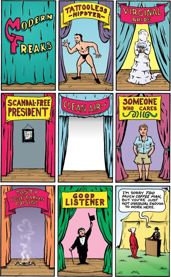 Izložba frikova i gotovo nepostojećih stvari današnjice