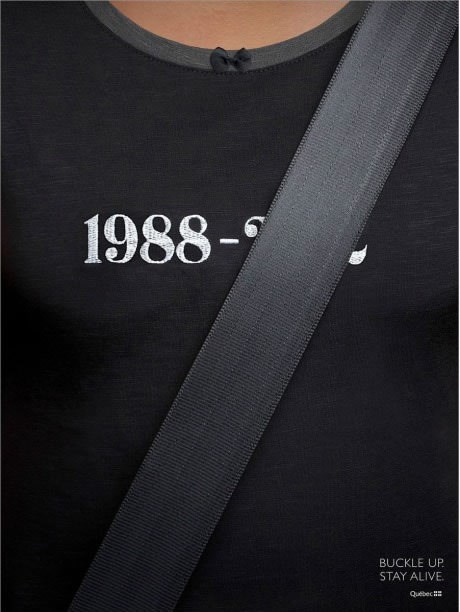 Genijalno kreativna reklama za korištenje pojasa