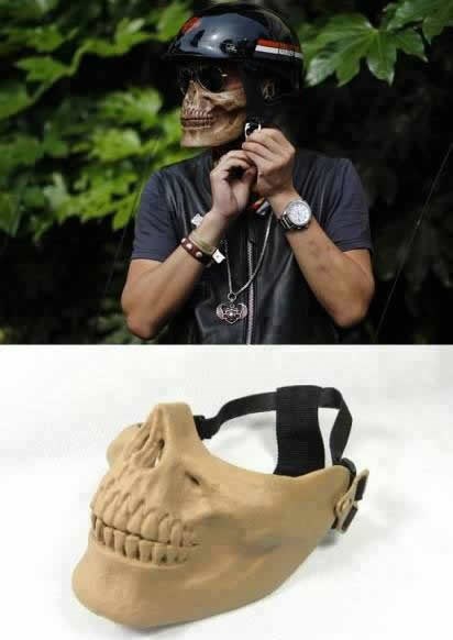 Ako nisi okorjeli bajker, pravi se faca s maskicom