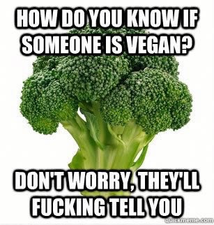 kako prepoznati vegetarijance?