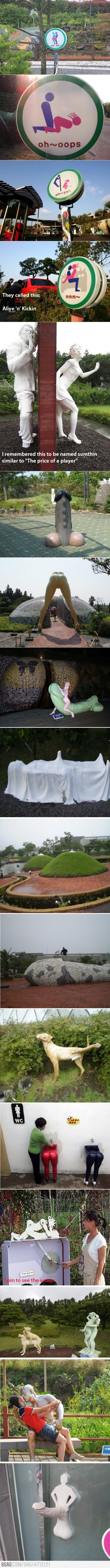 Južnokorejski "Vrt seksa"