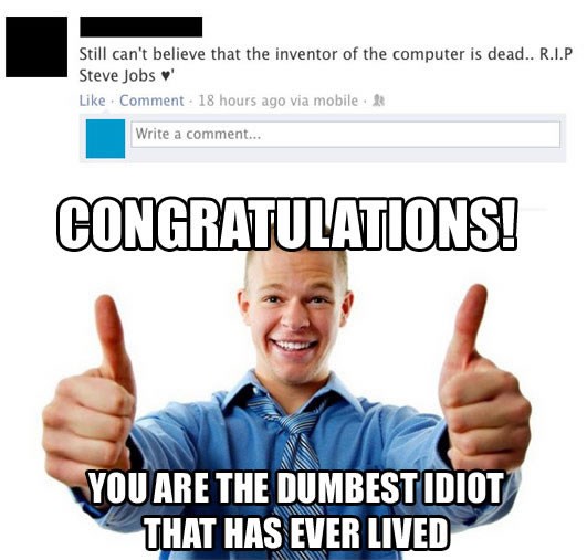 Steve Jobs proglašen izumiteljem kompjutera